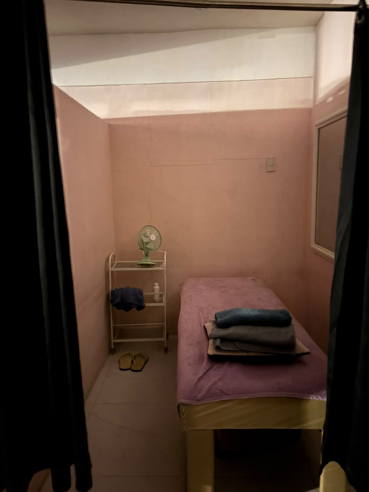 Private massage room